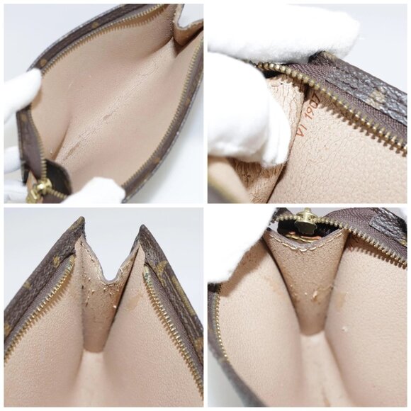 LOUIS VUITTON Monogram Bucket PM Accessory Pouch LV Auth 108707 - Picture 15 of 16